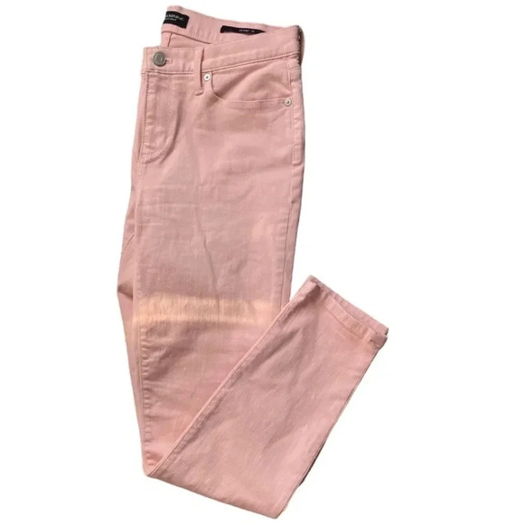 Banana Republic Women's Icy Pink Skinny Crop Jeans SZ 26 - Picture 5 of 8